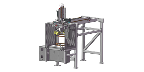 汽車輪輞擋圈全自動套裝機 汽車輪輞擋圈全自動套裝機