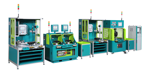 冷凝風(fēng)扇組裝裝配線